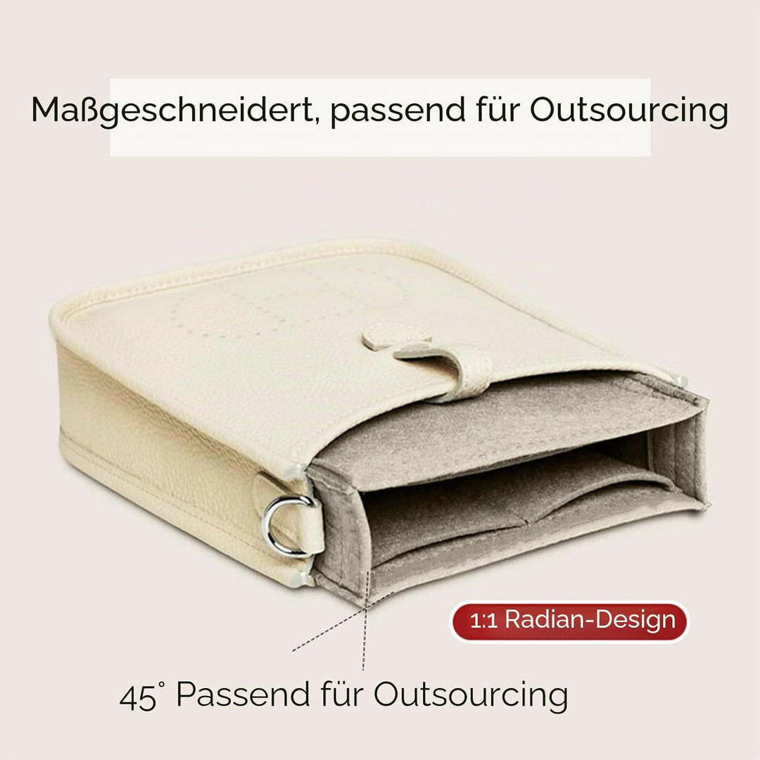 Lckaey Filz-Organizer für Hermes Evelyne III TPM PM GM Tascheneinsatz Mini 16 29 33 Tasche Geldbörse