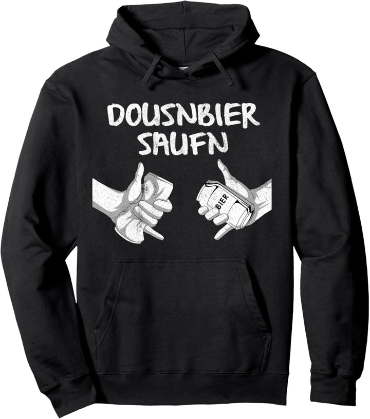 Dosenbier Saufen Geschenk für Party Pullover Hoodie