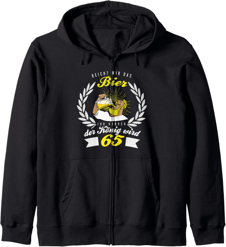 65. Geburtstag Jahrgang 1955 Geschenkidee für einen Mann Kapuzenjacke