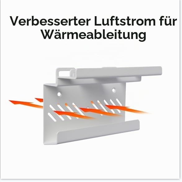 Shinar Metall Wandhalterung Halterung Kompatibel für Starlink Gen 3 Mesh Router und Netzteil All in