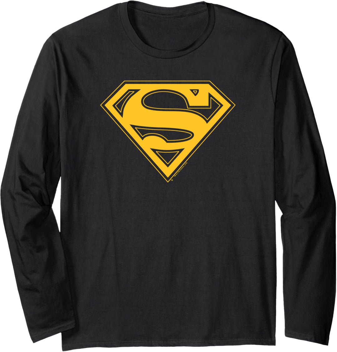 Superman Maize & Blue Shield Langarmshirt
