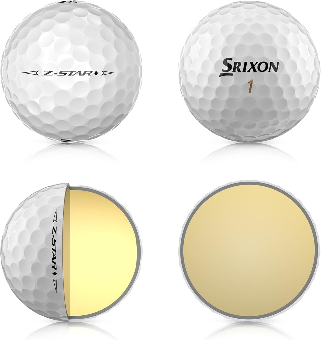 Srixon Z-Star Diamond Golfbälle reinwess, reinwess
