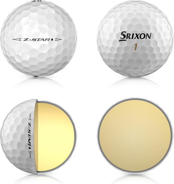 Srixon Z-Star Diamond Golfbälle reinwess, reinwess