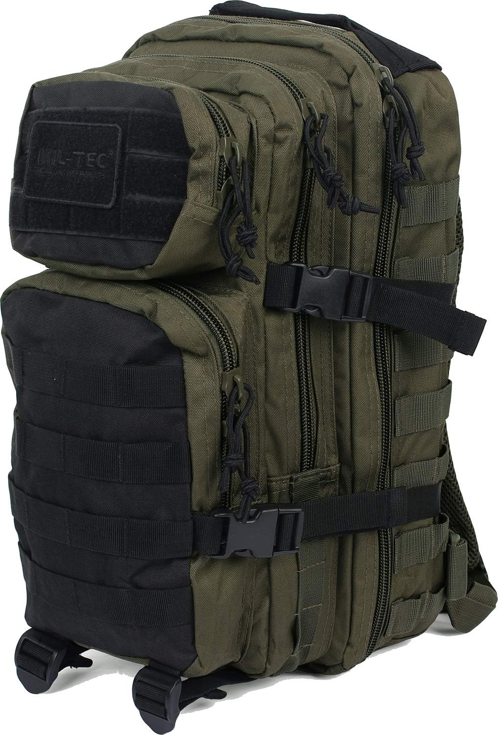 Mil-Tec US Assault Pack Tagesrucksack • Taktischer Militär Rucksack mit MOLLE-System • Kompakter Bun