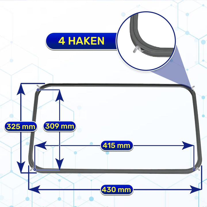 Backofen Dichtung mit dem Originalcode 8996619260491 899661926049/1 8996619143176 899661914317/6 für