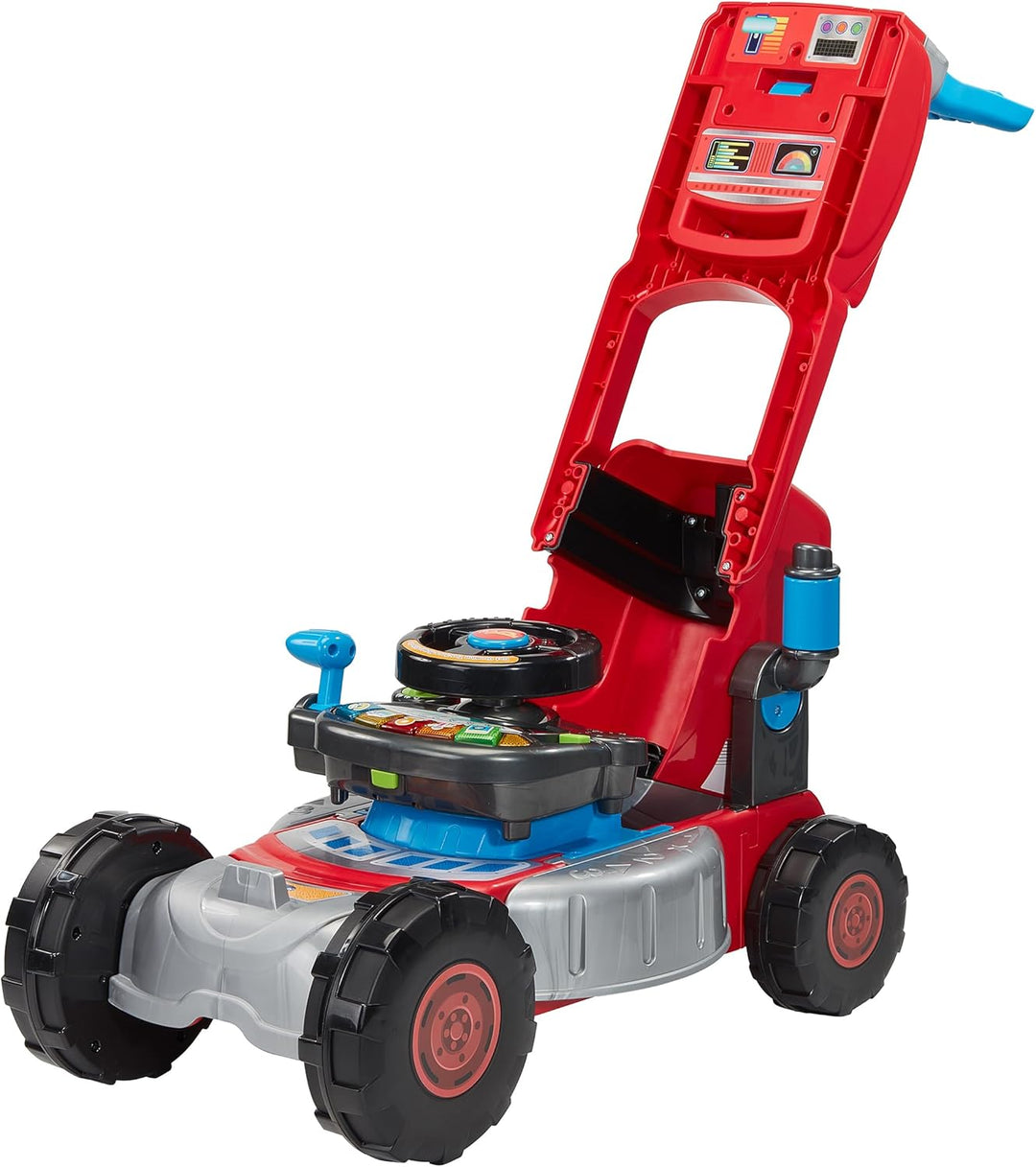 Vtech Baby - Babys 3-in-1 Traktor und Rasenmäher – Interaktives Spielzeug mit Musik, Geräuschen und