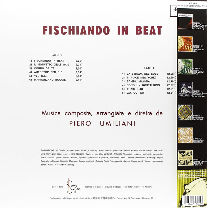 Fischiando in Beat, Vinyl