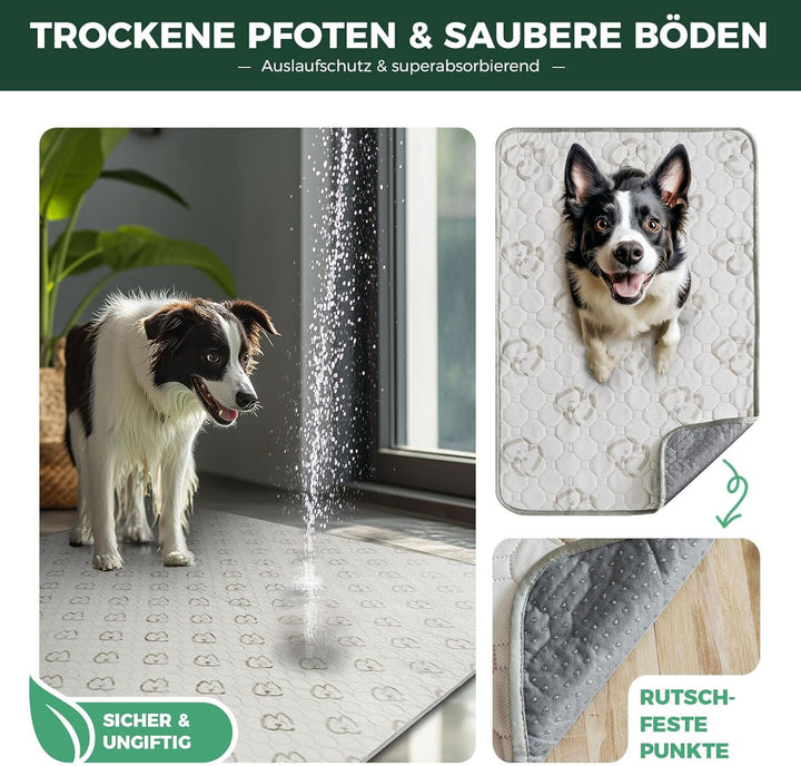 fxw Waschbare Pinkelpads für Hunde,Welpenpads mit Superabsorber,speziell entwickelt für fxw Rollick/