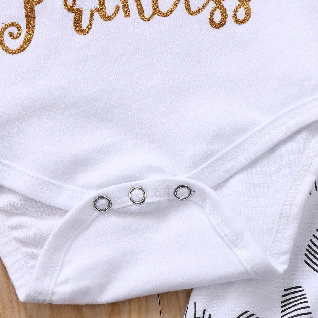 Geagodelia Babykleidung Set Baby Mädchen Langarm Body Strampler + Hose + Stirnband Mütze Kleinkinder