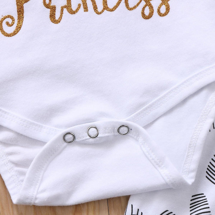 Geagodelia Babykleidung Set Baby Mädchen Langarm Body Strampler + Hose + Stirnband Mütze Kleinkinder