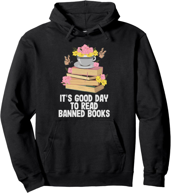 Es ist ein guter Tag, um Bücher zu lesen Quote Book Reader Pullover Hoodie
