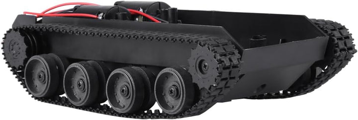 Walfront Leichte Stoss absorbiert Kunststoff Roboter Tank Chassis Smart Auto Plattform DIY Kit mit 1