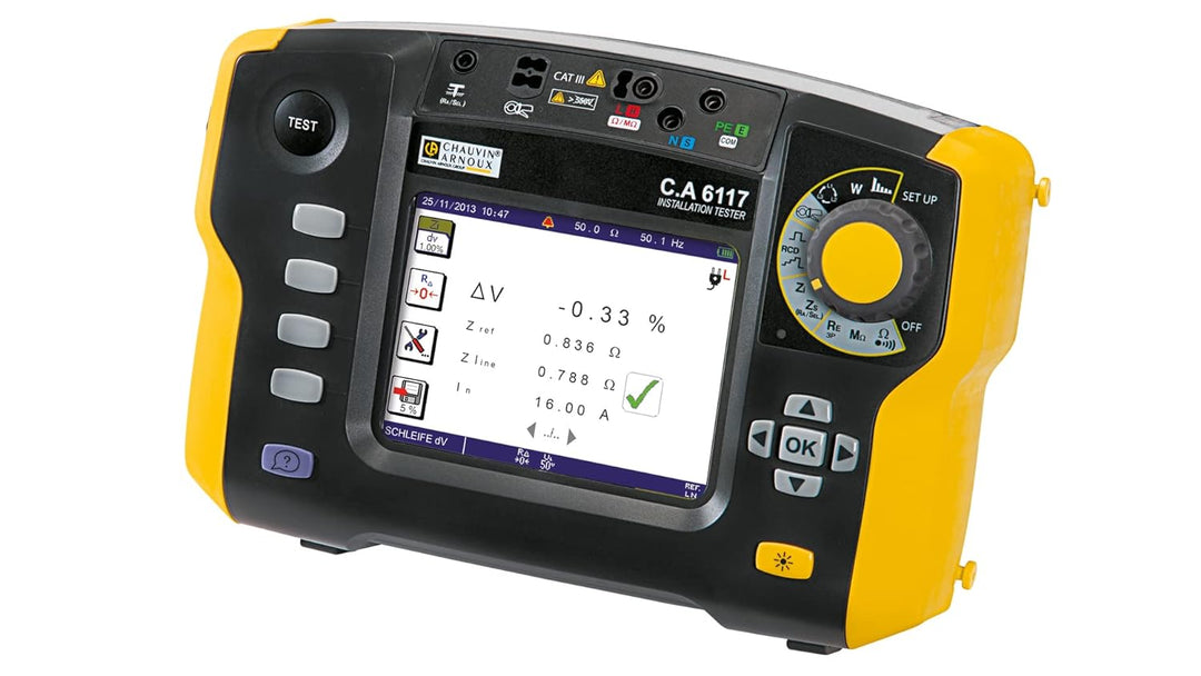 Chauvin Arnoux P01145460 C.A 6117 Installationstester