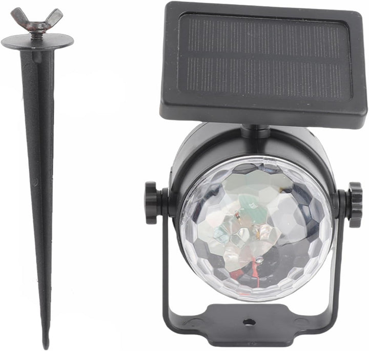 Solarbetriebenes, Wasserdichtes LED-Feenprojektorlicht mit Mehrfarbigen Rotierenden Lichtern für Wei