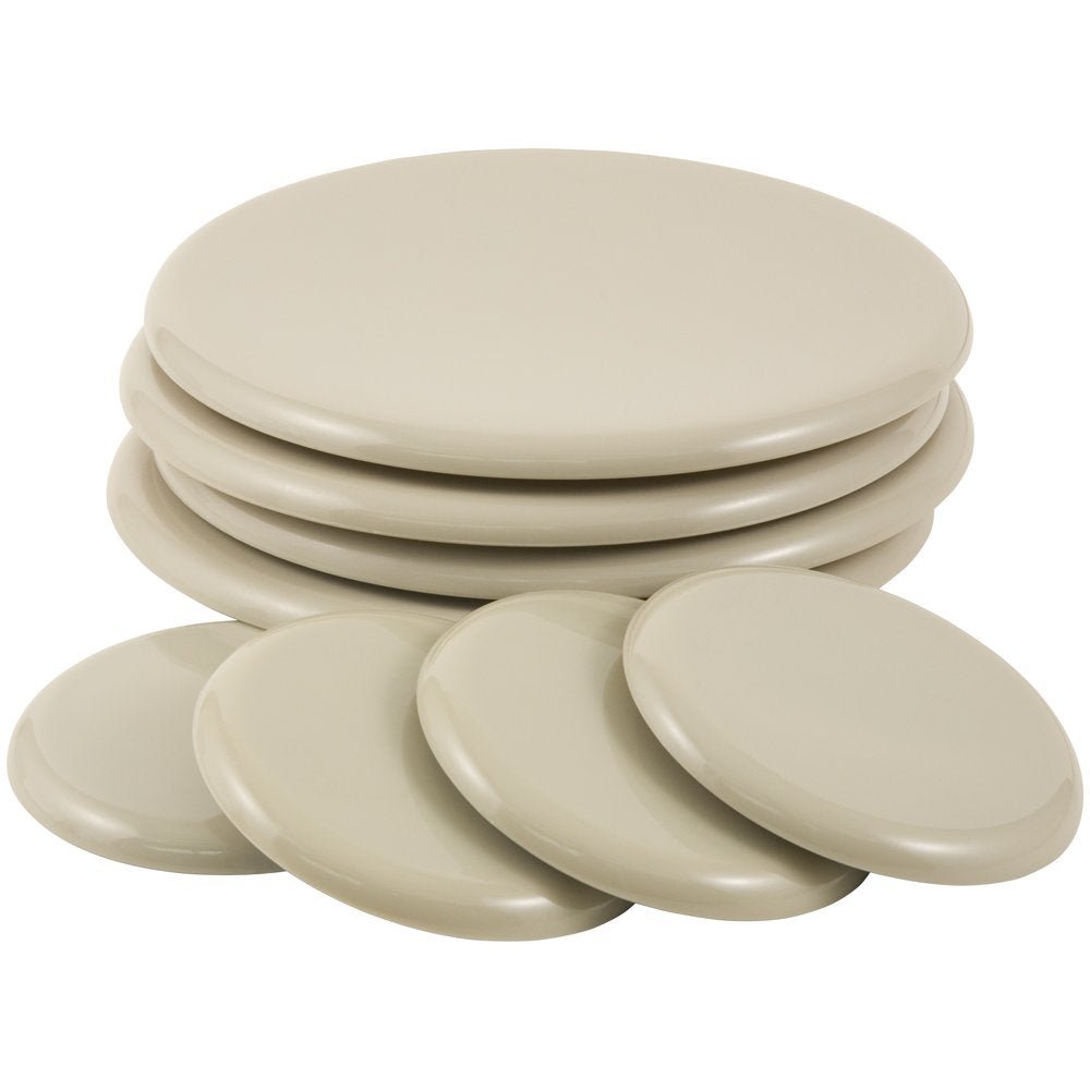 Super Sliders 3 1/2" and 7" Round Wiederverwendbare Möbelgleiter Mittlere Grössen, um Gegenstände le