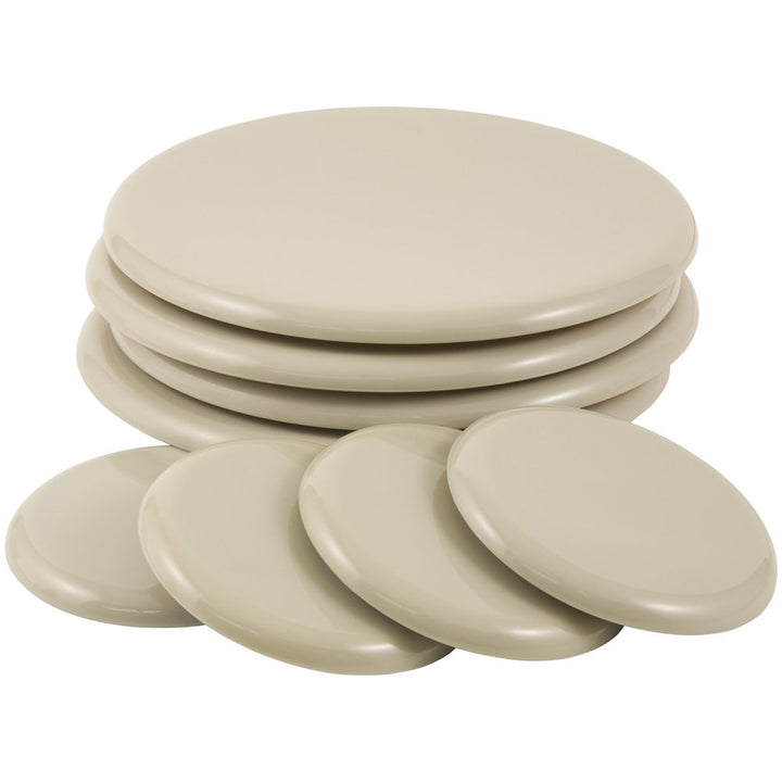 Super Sliders 3 1/2" and 7" Round Wiederverwendbare Möbelgleiter Mittlere Grössen, um Gegenstände le