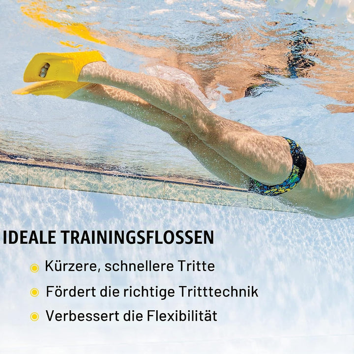 FINIS Zoomers Training Fins M: 5-7/F: 6-8 yellow, M: 5-7/F: 6-8 yellow