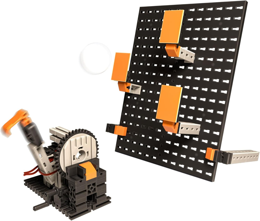 fischertechnik Universal Pro 571903 – Konstruktionsbaukasten, technisches Spielzeug, 10 Modelle ab 7