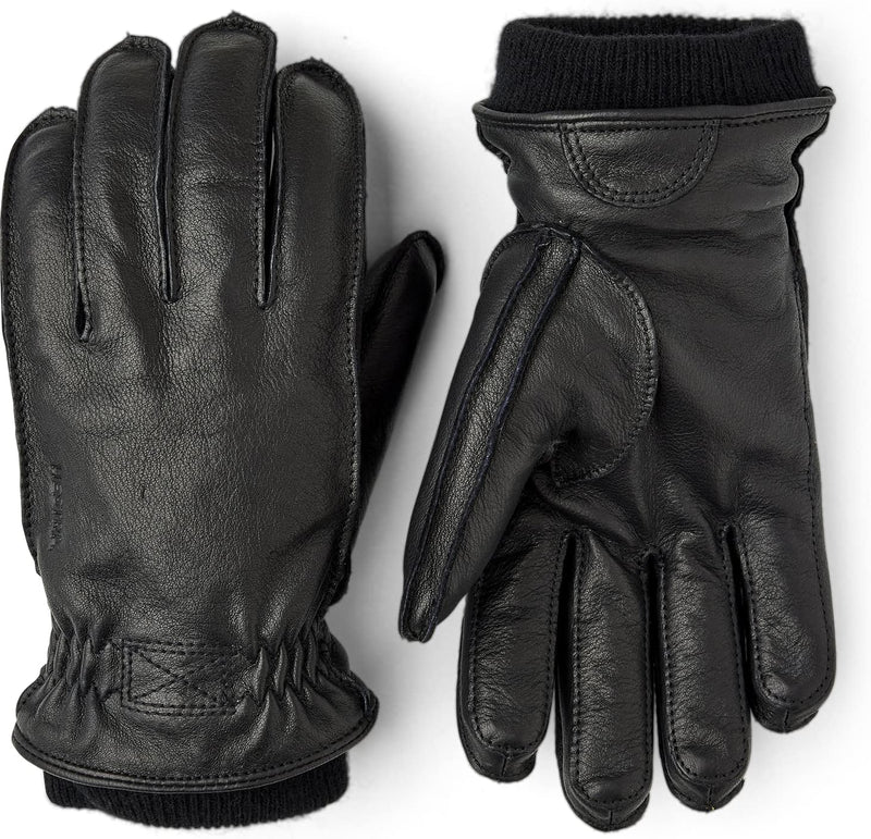 Hestra Herren Olav Hirschleder-Handschuhe für kaltes Wetter Schwarz 7, Schwarz 7