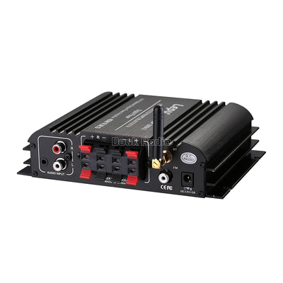 Nobsound Lepy Hi-Fi Stereo Multimedia 4-Channel Bluetooth Power Amplifier Audio Amp Booster USB SD D