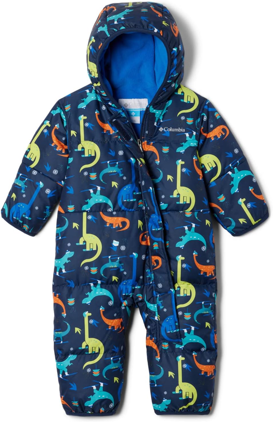 Columbia Snuggly Bunny Bunting für Kleinkinder 3-6 Collegiate Navy Skisaurus, 3-6 Collegiate Navy Sk