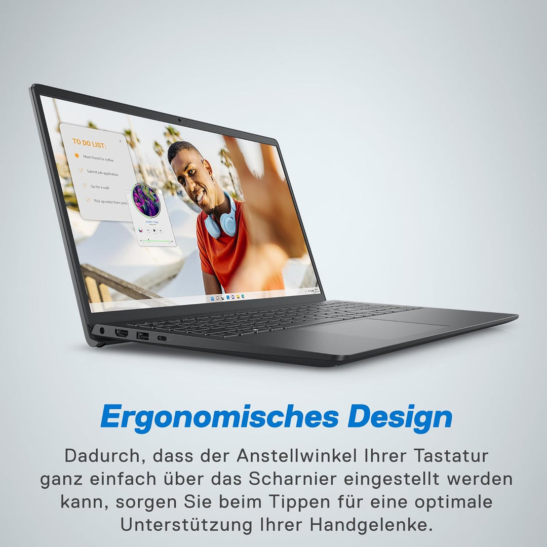 Dell Inspiron 15 3535 Laptop 15.6 Inch FHD 120Hz, AMD Ryzen 5 7520U, 8GB RAM LPDDR5, 512GB SSD, AMD