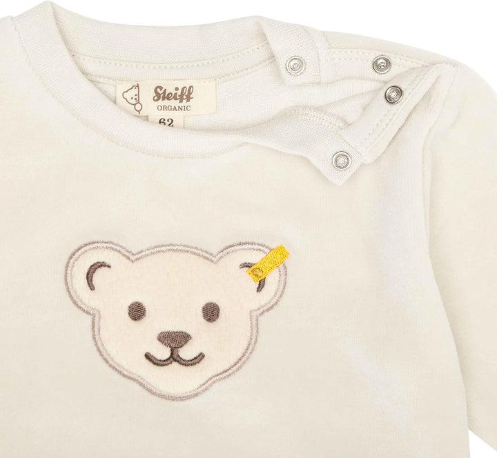 Steiff Unisex Baby Sweatshirt Ohne Kapuze Sweatshirt 74 Wind Chime, 74 Wind Chime