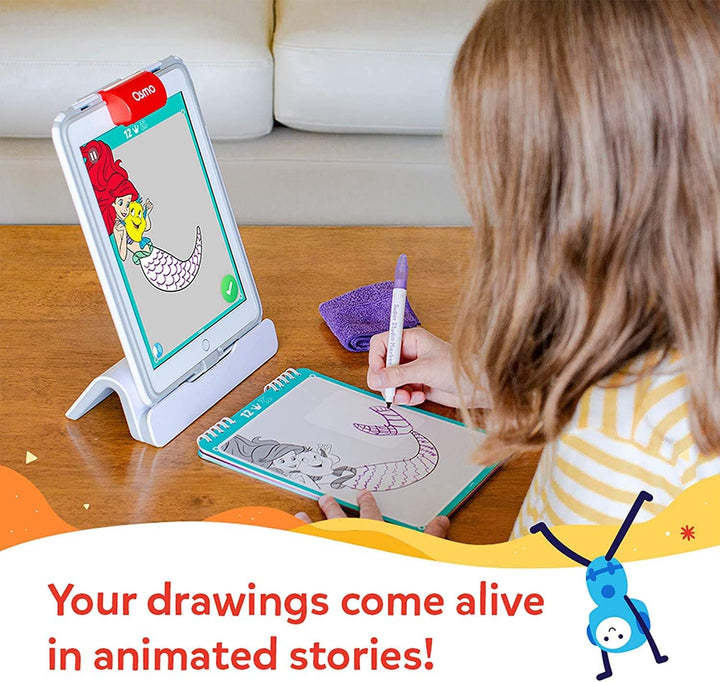 Osmo - Super Studio Disney Princess Starter Kit for iPad - Ages 5-11 - Drawing Activities iPad Base