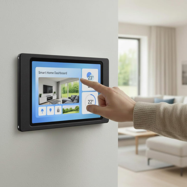 Tablet Wandhalterung für Samsung Galaxy Tab S9 FE Plus (12,4 Zoll) - Passgenauer & Flacher Rahmen fü