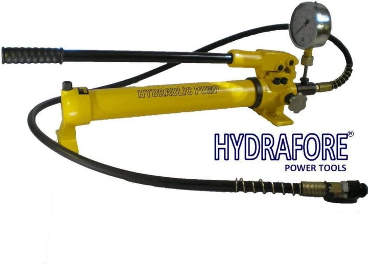 Hydraulische Handpumpe mit Manometer (700 bar, 700 cm3) (B-700B)