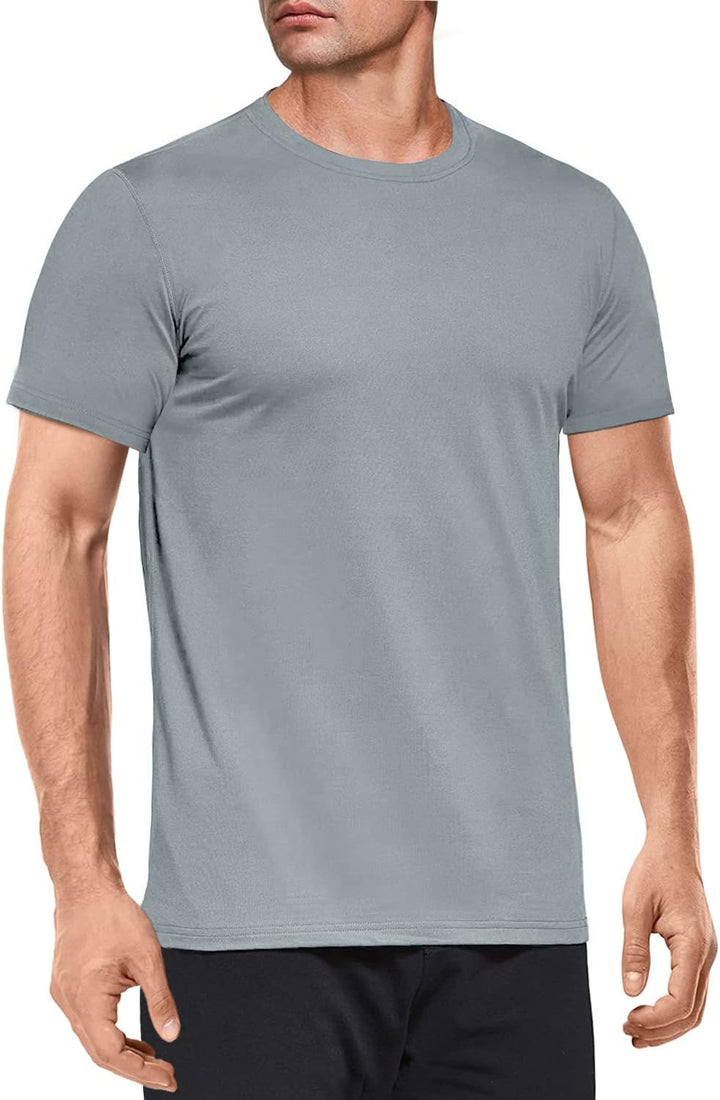 Boyzn 3er Pack Sport Tshirts Herren Kurzarm T-Shirts Funktionsshirt Laufshirt Schnelltrocknend Atmun