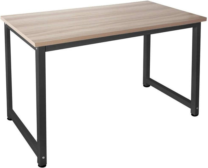 Kingpower Tisch Computertisch PC Schreibtisch Bürotisch 120 x 60 cm Auswahl, Farbe:Schwarz/Weiss Sch
