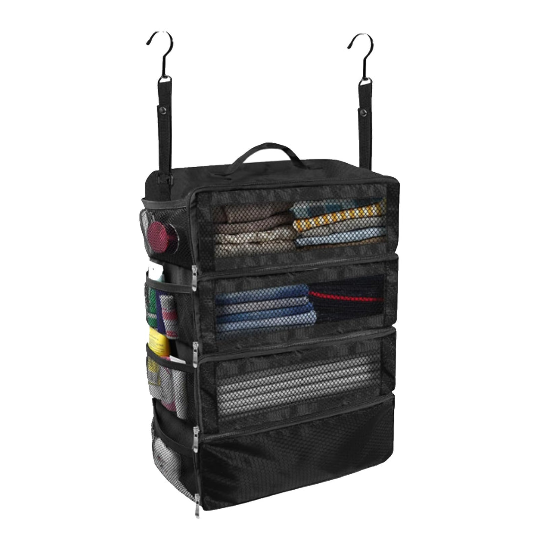 Hangable Clothes Organizer, grosse Kapazität faltbar multifunktionale Kleidung Aufbewahrungstasche,