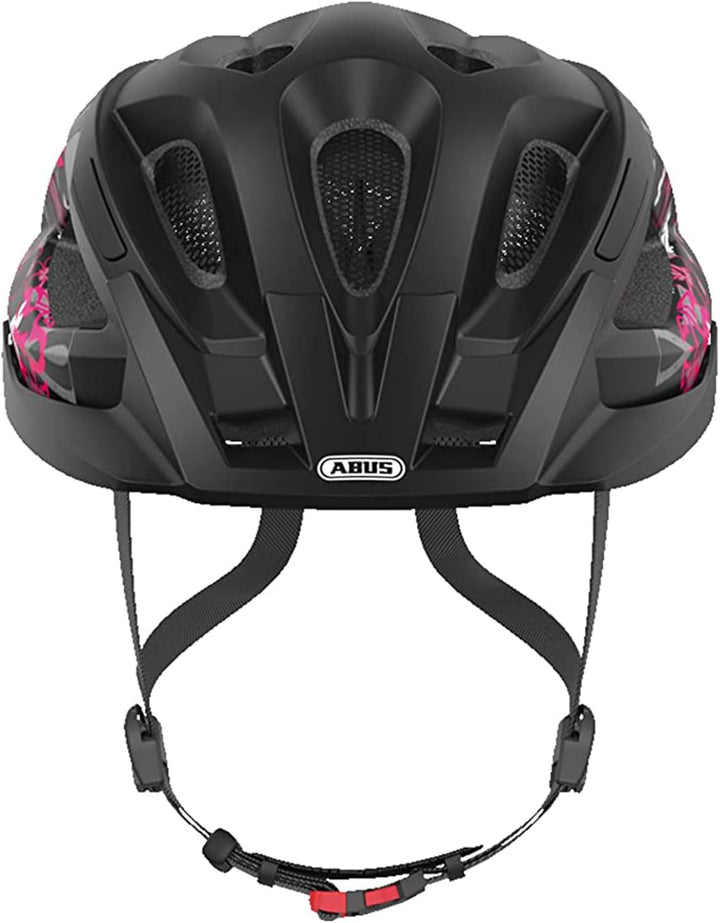 ABUS Stadthelm Aduro 2.0 - Allround-Fahrradhelm mit Licht - in sportivem Design für den Stadtverkehr