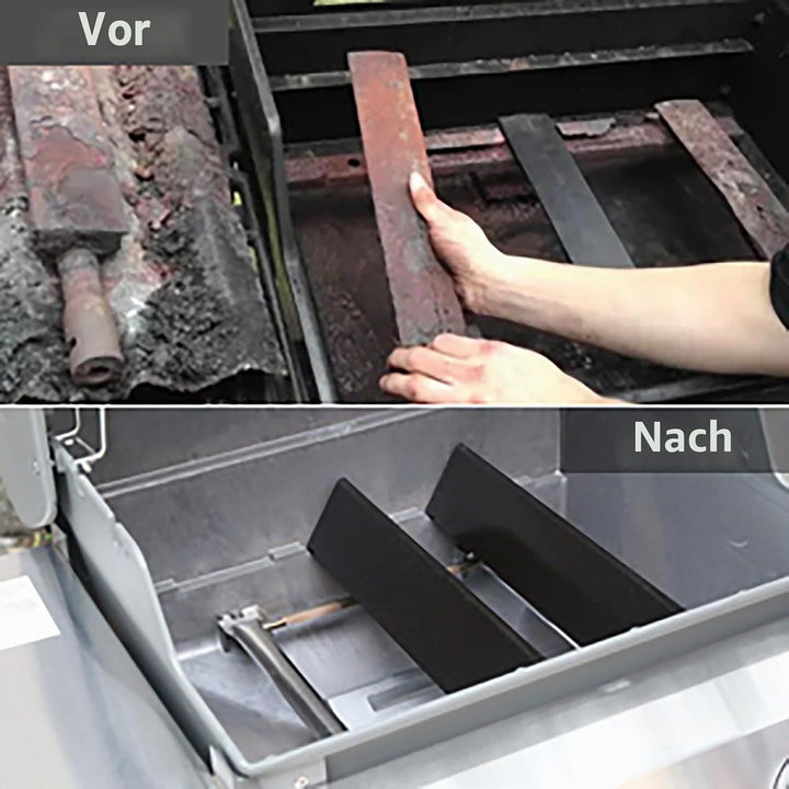 7635 Porzellanemaille Flavorizer Bars für Weber Spirit I &amp; II 200 Series, Spirit E210 S210 E220 S220