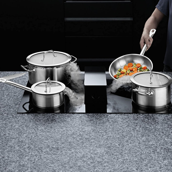BergHOFF Essentials Kochgeschirr-Set 7-tlg. Hotel Downdraft