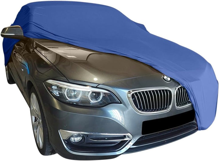 Indoor Autoabdeckung kompatibel mit BMW 2-Series (F22/F23) SUPER Soft Stretch