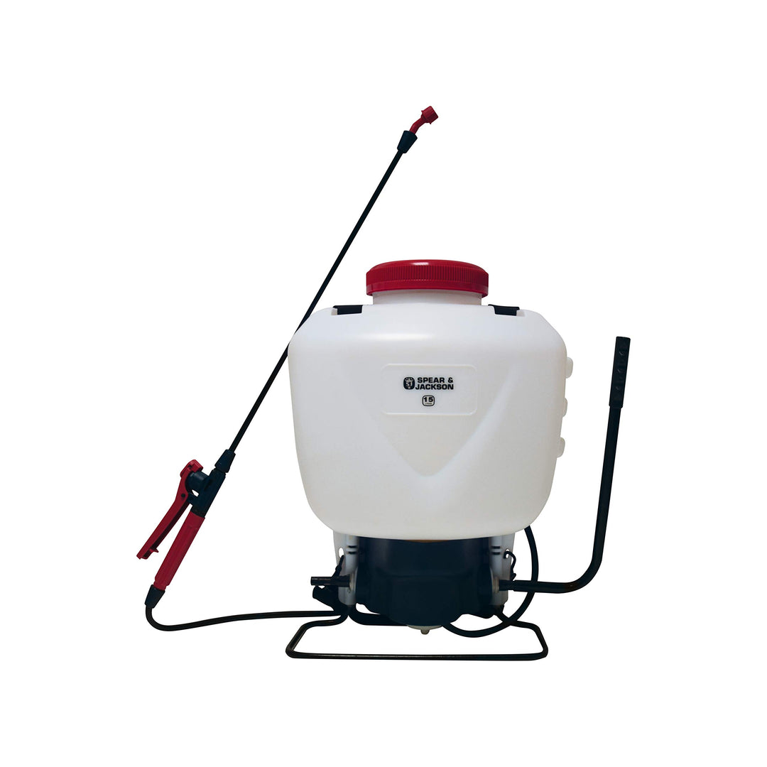 Spear & Jackson 15LPAPS Drucksprüher im Rucksackstil, 15 l