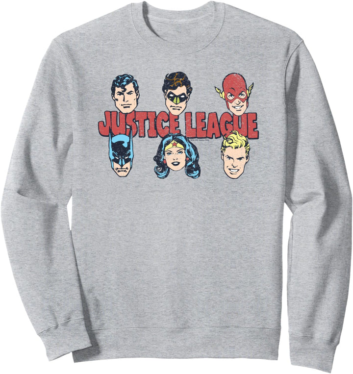 Justice League Justice Lineup Sweatshirt