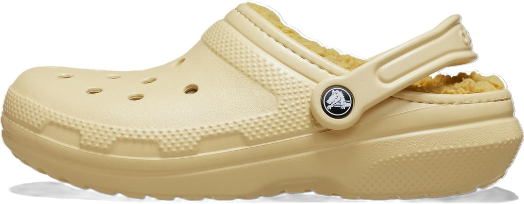 Crocs Unisex Classic Lined Clogs 36/37 EU Sesame, 36/37 EU Sesame