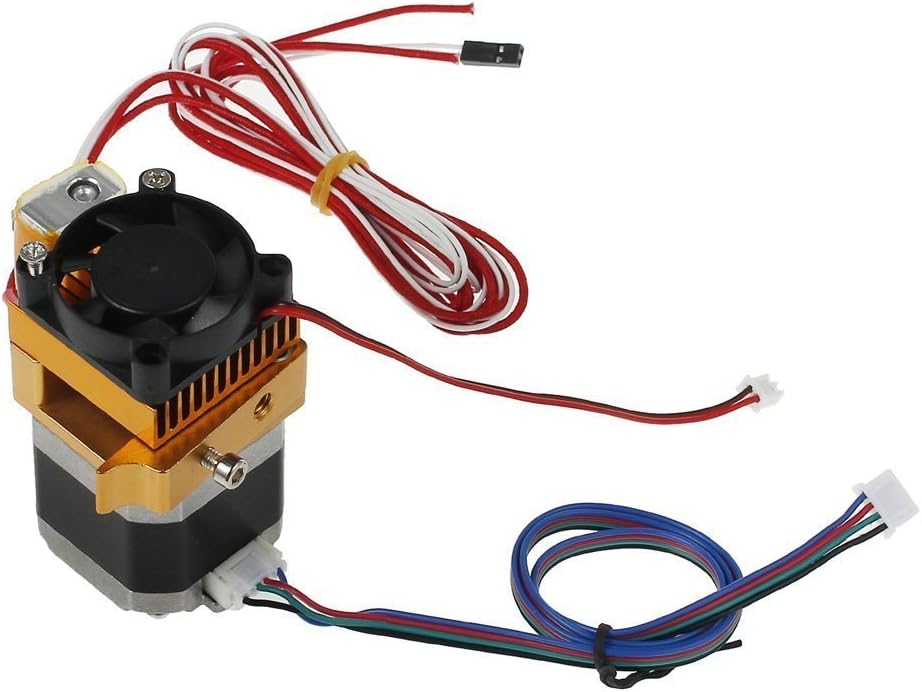 DollaTek 3D Drucker MK8 Extruder Hotend 0.4mm Düse Neueste Upgrade Druckkopf 1.75mm Filament für 3D-