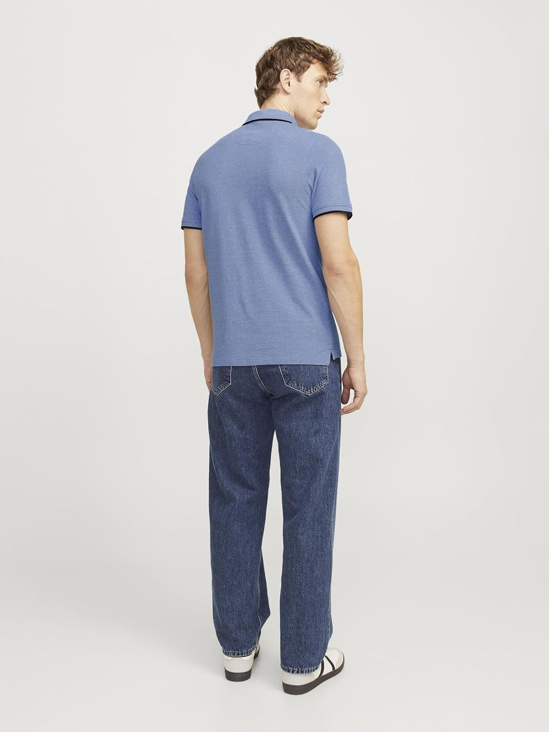 JACK & JONES Herren Jjepaulos Polo Ss Noos Polohemd (1er Pack) S Bright Cobalt, S Bright Cobalt
