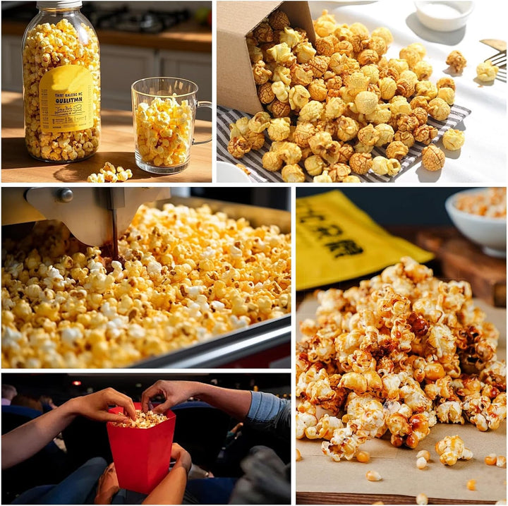 Popcorn Topf Ersatz für Heissluft Popcornmaschine, 230g Antihaft-Popcorntopf mit Ringheizelement, Le