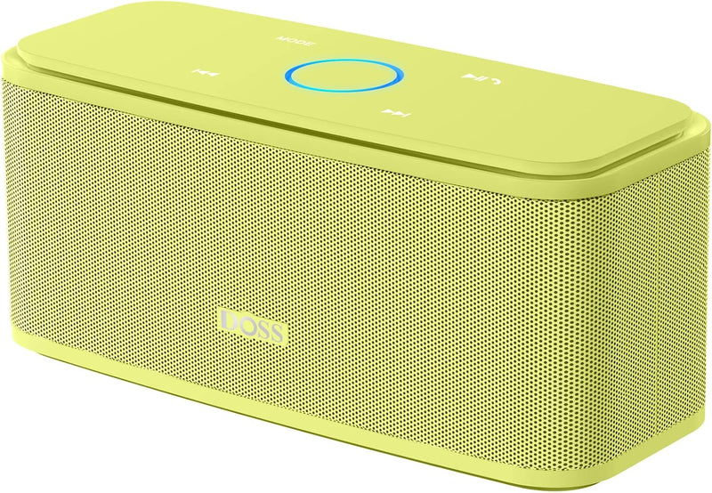 DOSS Bluetooth Lautsprecher, SoundBox Musikbox, mit Bluetooth 5.0, Full-Range-Treiber, 20H Spielzeit