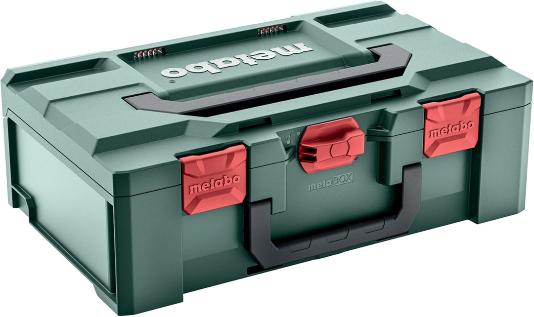 Metabo metaBOX 165 L für Winkelschleifer (626890000) Abmessungen: 496 x 296 x 165 mm, Koffervolumen: