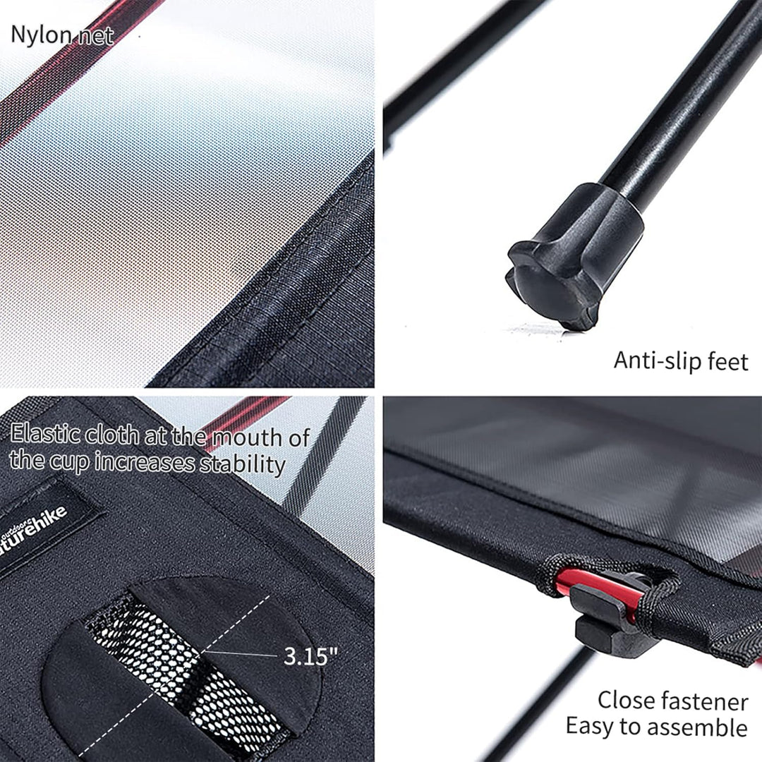 Naturehike Klapptisch Ultraleicht Klein Klapptisch Campingtisch Klappbar Klapptisch Camping Tisch Tr