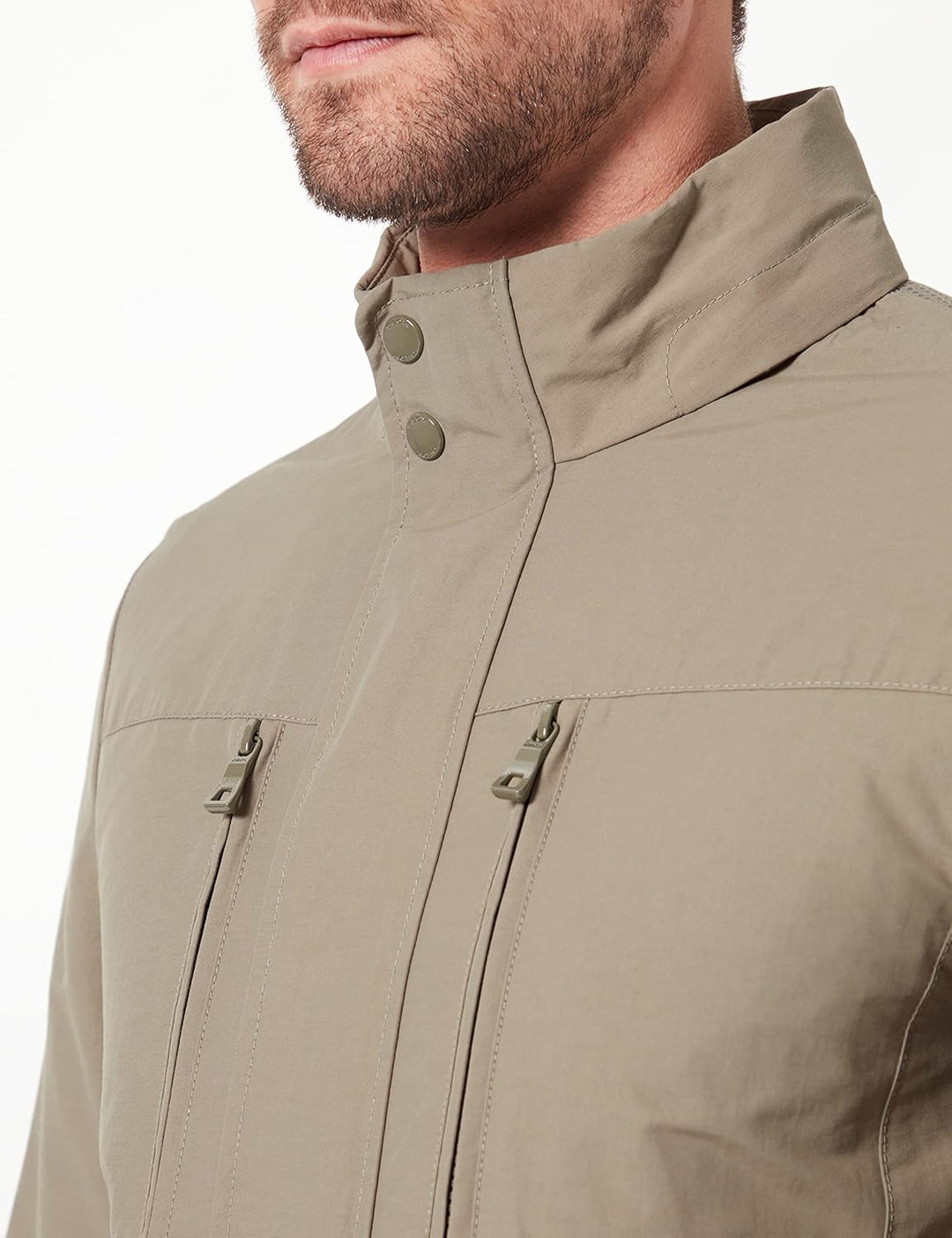 Geox Herren M Vincit Jacket, Olivine
