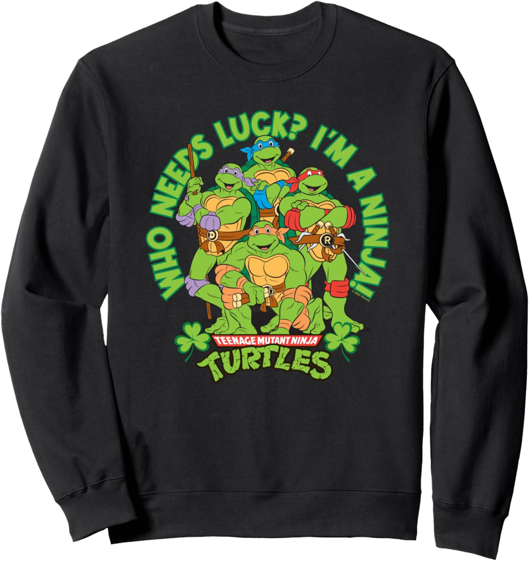 Teenage Mutant Ninja Turtles St. Patrick's Day Luck Sweatshirt