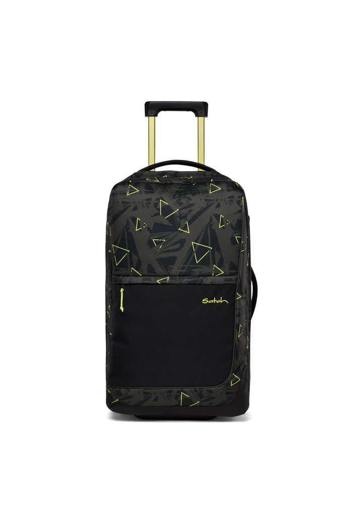 satch Flow M Trolley Koffer Handgepäck 35 l 54x32x23 cm oder Koffer gross 55 l 65x37x29 cm, inkl. Wä