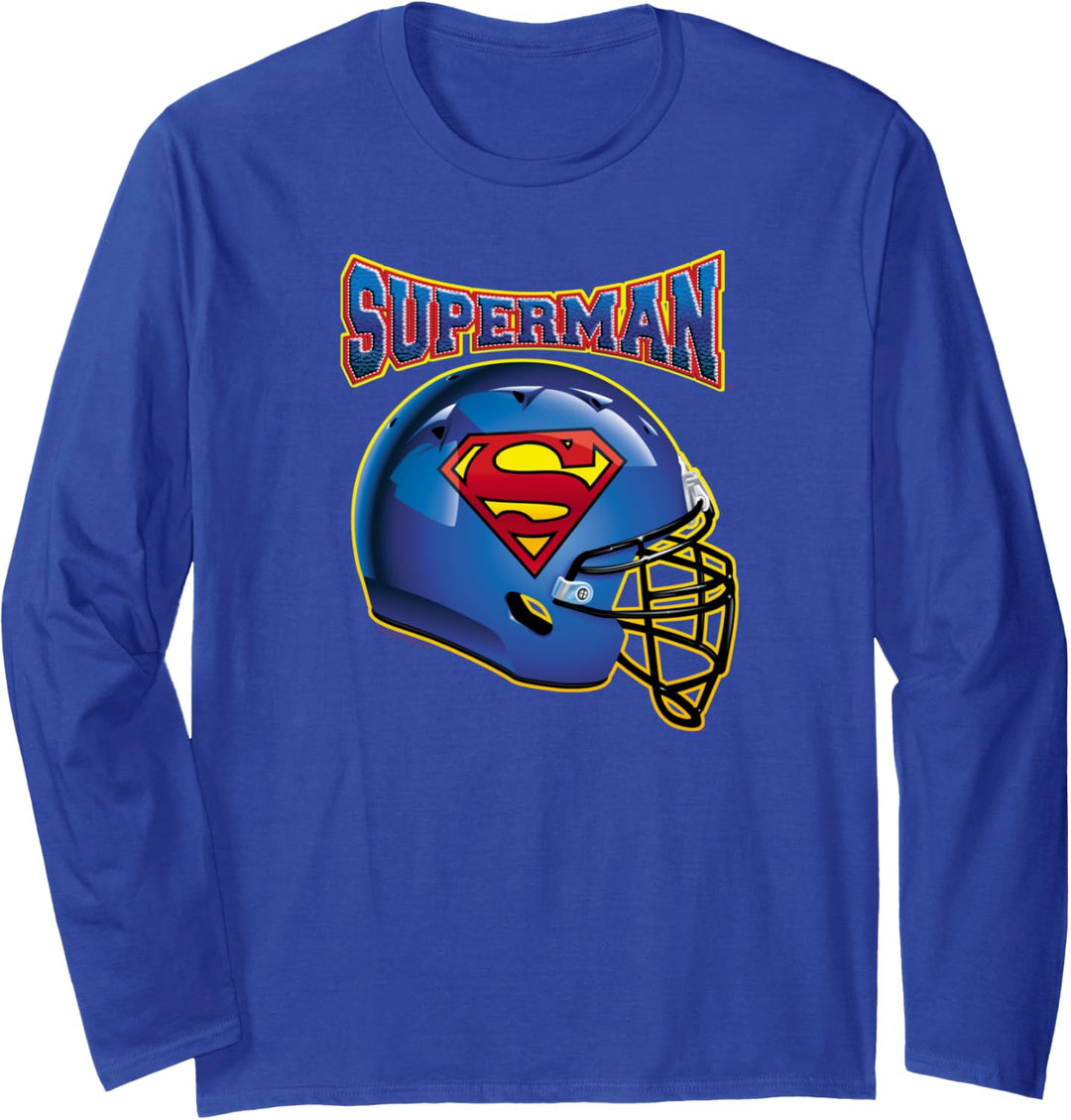 Superman Helmet Langarmshirt